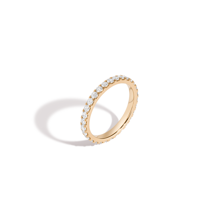 1ct Round Lab Grown Diamond Eternity Ring