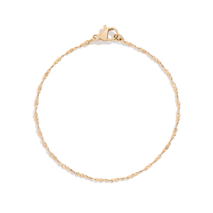 Stainless Steel Barely There Chain Bracelet
