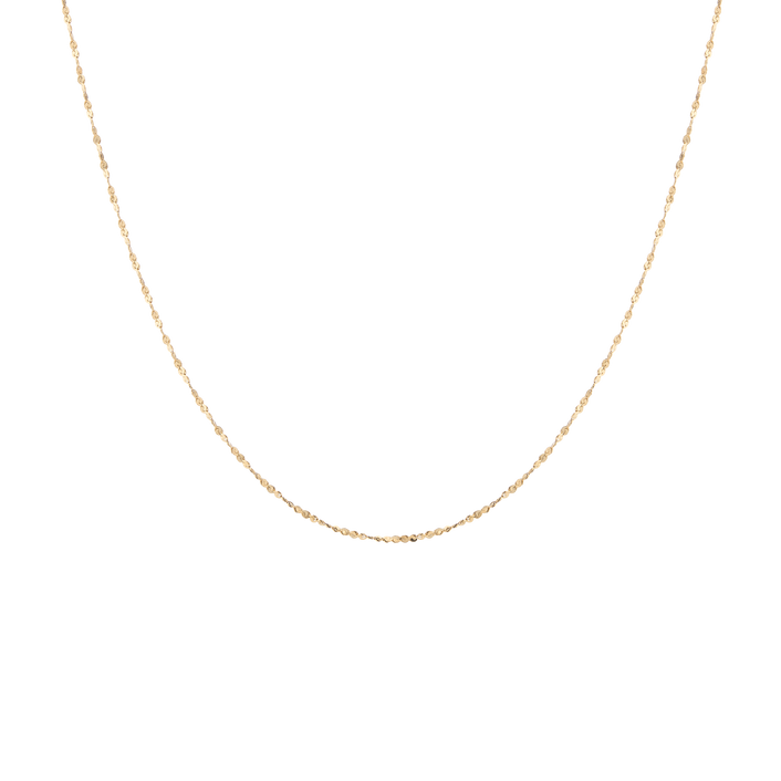 Stainless Steel Barely There Chain Necklace