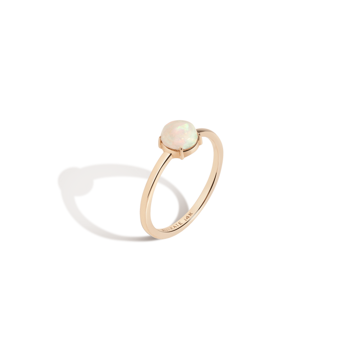 Simple Opal Ring