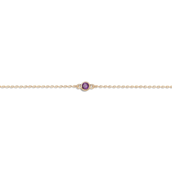 Birthstone Anklet