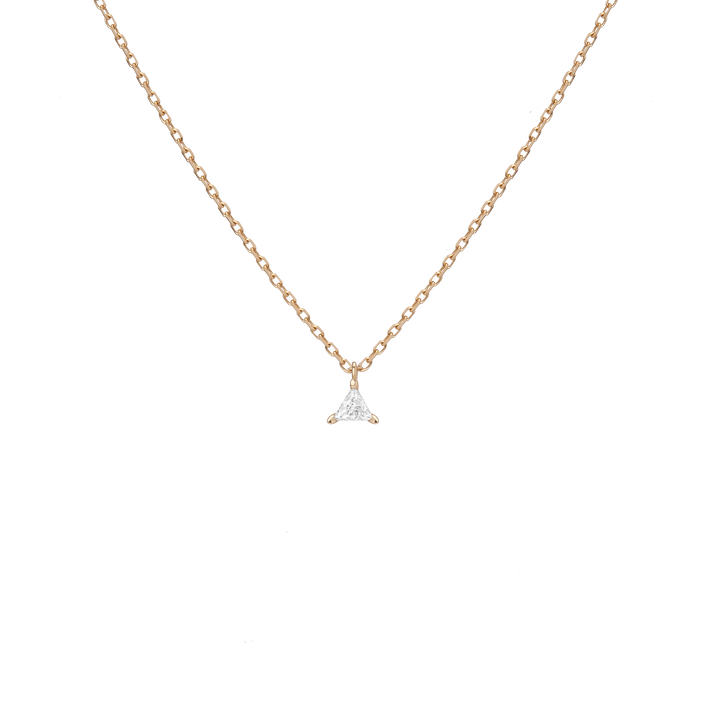 Trillion Cut Diamond Pendant