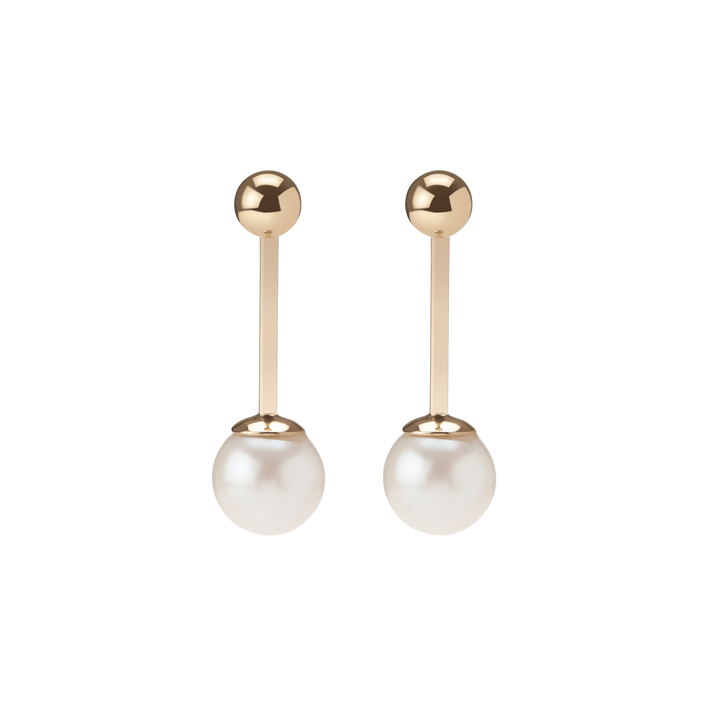 Asymmetric Pearl Ear Jacket
