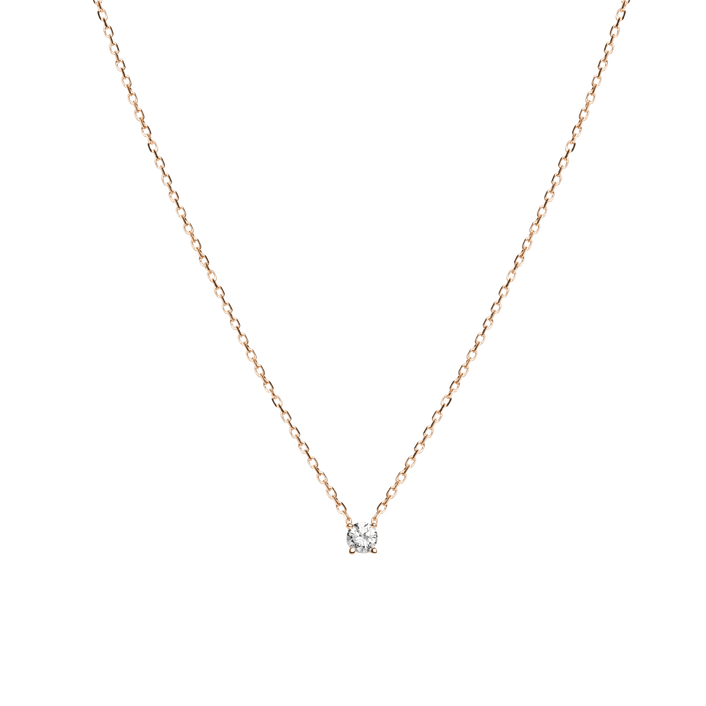 Medium Diamond Pendant Necklace
