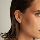 1ct Marquise Lab Grown Diamond Stud Earrings