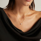 0.75ct Oval Lab Grown Diamond Necklace