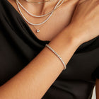 6ct Natural Diamond Tennis Bracelet