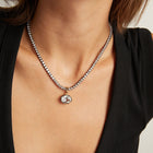 Aurate x Molly Dickson: Oval Georgian Pendant