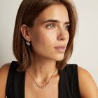 Aurate x Molly Dickson: Georgian Drop Huggie Earrings