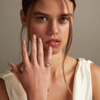1ct Oval Lab Grown Diamond Bezel Ring