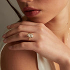 2ct Oval Lab Grown Diamond Bezel Ring