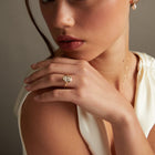 2ct Oval Lab Grown Diamond Bezel Ring