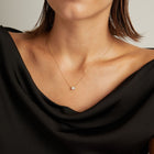 0.5ct Lab Grown Diamond Oval Necklace