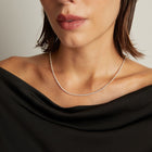 6ct Lightweight Lab Grown Diamond Tennis Necklace