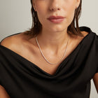 7ct Lightweight Lab Grown Diamond Tennis Necklace