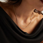 8ct Lightweight Lab Grown Diamond Tennis Necklace