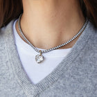 Aurate x Molly Dickson: Heart Georgian Pendant