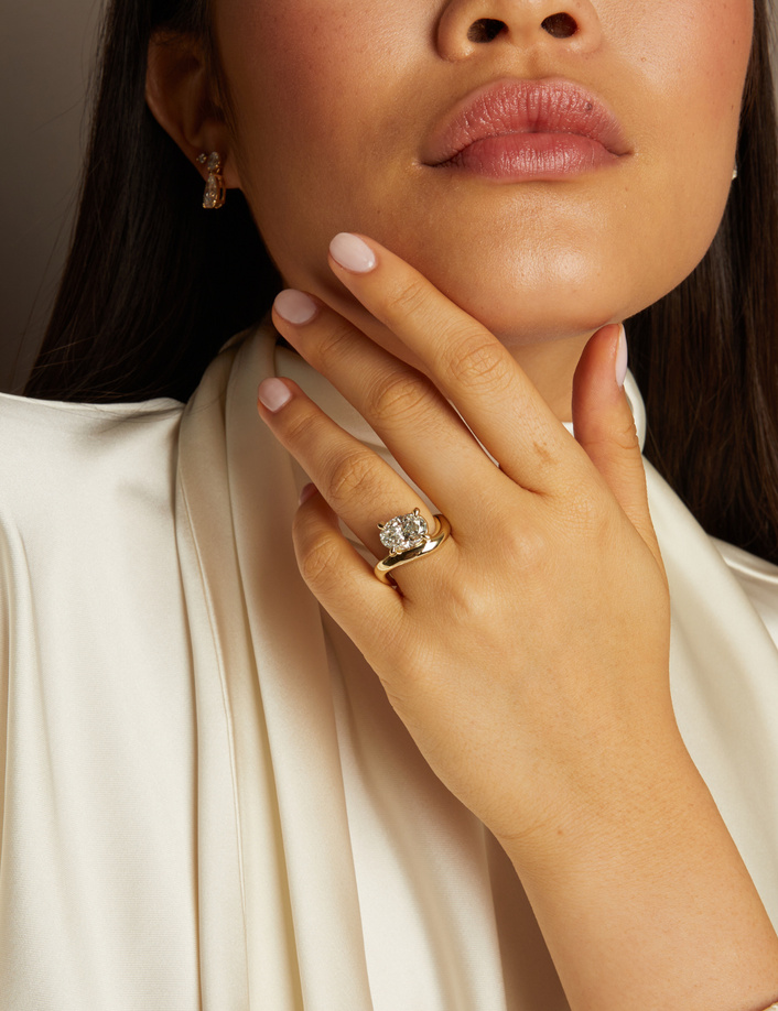 Close-up of a woman
