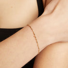 Stainless Steel Barely There Chain Bracelet