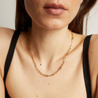 Stainless Steel Paperclip Chain Necklace