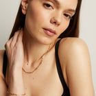 Stainless Steel Paperclip Chain Necklace