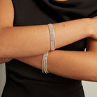 6ct Three-Prong Lab Grown Diamond Tennis Bracelet