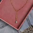 Aurate x Molly Dickson: Double Clasp Chain Necklace