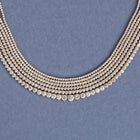 8ct Three-Prong Lab Grown Diamond Tennis Necklace