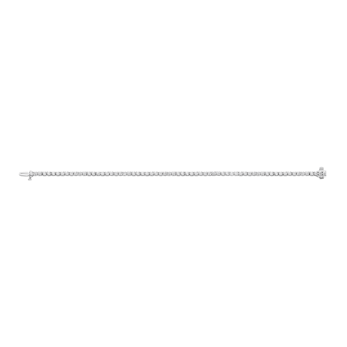 Classic Diamond Tennis Bracelet 14K 18K White Gold 6in 6.5in 7in 7.5in 4ct (XXL)