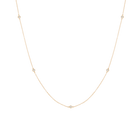 Lab Grown Diamond Station Necklace