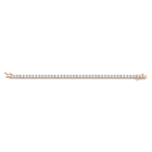 Lab Grown White Sapphire Tennis Bracelet