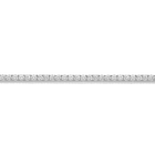 Lab Grown White Sapphire Tennis Necklace