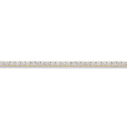 Lab Grown White Sapphire Tennis Necklace