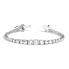 Lab Grown Diamond Graduated Modern Tennis Bracelet