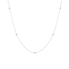 Lab Grown Diamond Station Necklace