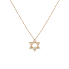 Lab Grown Diamond Star of David Necklace