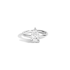 2ct Pear Lab Grown Diamond Solitaire Ring