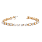 8ct Lab Grown Diamond Tennis Bar Bracelet