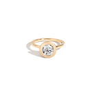 1ct Round Lab Grown Diamond Bezel Ring