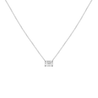 0.5ct Emerald Lab Grown Diamond Necklace