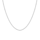 9ct Three-Prong Lab Grown Diamond Tennis Necklace