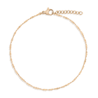 Stainless Steel Barely There Chain Anklet
