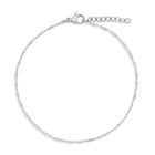 Stainless Steel Barely There Chain Anklet