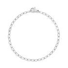 Stainless Steel Mini Paperclip Chain Bracelet
