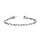 Lab Grown Diamond Georgian Tennis Bracelet