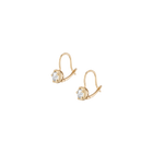Lab Grown Diamond Georgian Drop Earrings