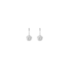 Lab Grown Diamond Georgian Drop Earrings
