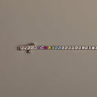 Personalized Lab Grown White Sapphire Tennis Bracelet