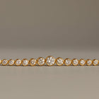 10ct Multi Graduated Lab Grown Diamond Tennis Necklace