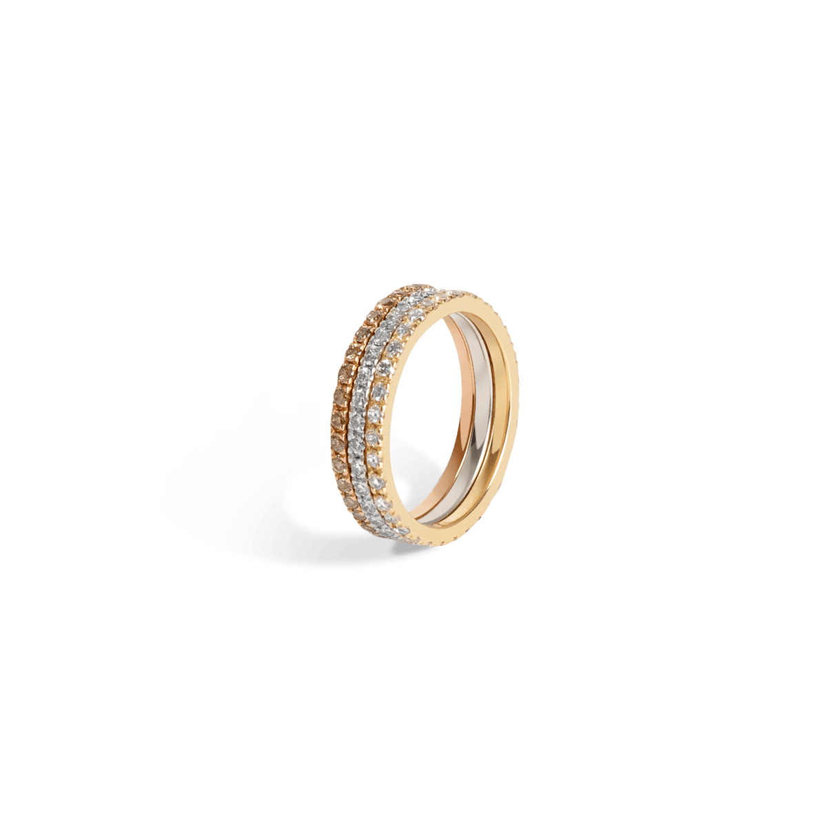 Quadricolor Ring  Half Side